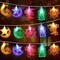 1 Pack 16 ft Moon Star Ramadan String Lights 30 LEDs, Battery Operated Eid Mubarak Fairy Lights for Ramadan Decoration, Eid Decorative Lights with Remote Control (Colorful)